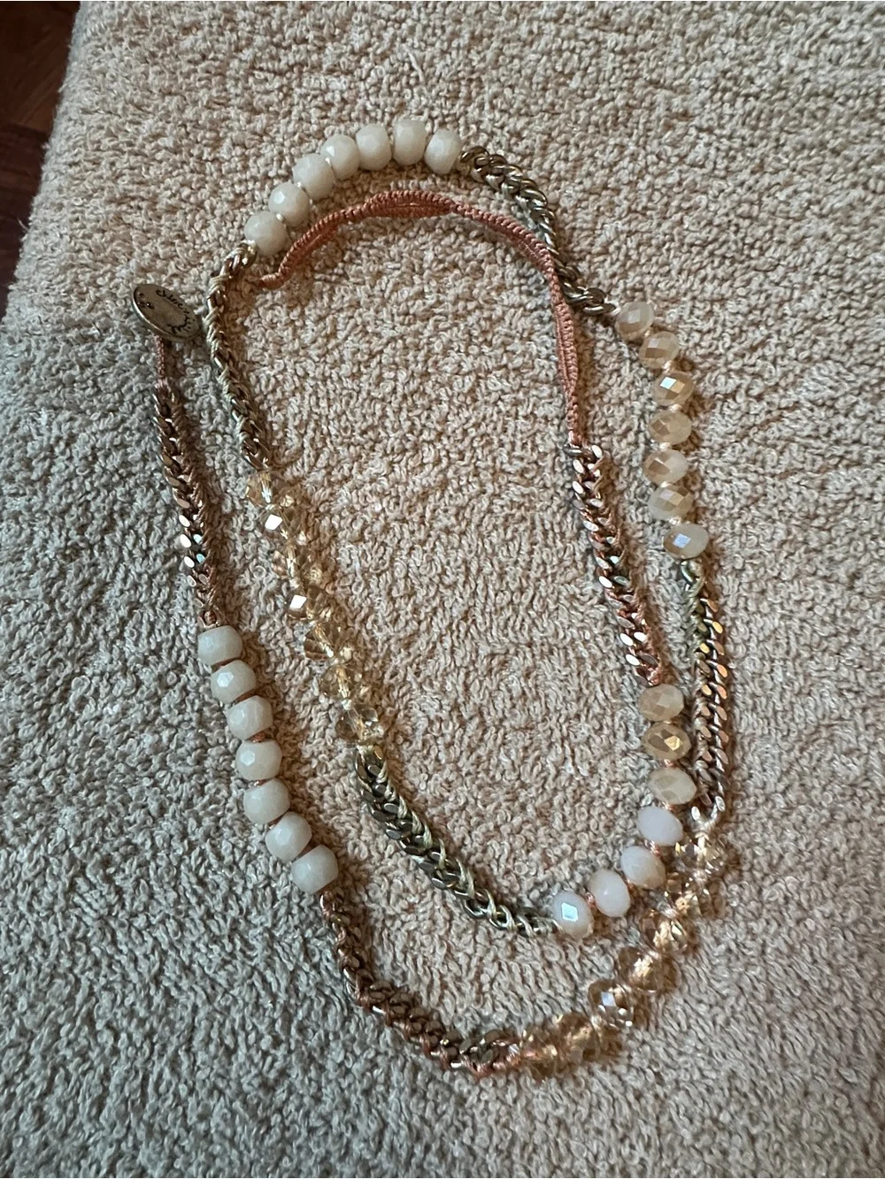 Bundle of 4 Chloe+ Isabel wrap bracelet/necklaces